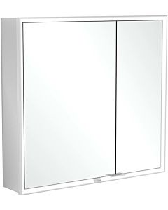 Villeroy und Boch My View Now built-in mirror cabinet A4568000 80 x 75 x 16.8 cm, LED lighting, 2 doors, with sensor switch