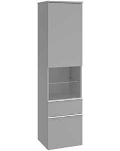 Villeroy und Boch Venticello cabinet A95205VK 40.4 x 154.6 x 37.2 cm, left, copper handle, soft gray