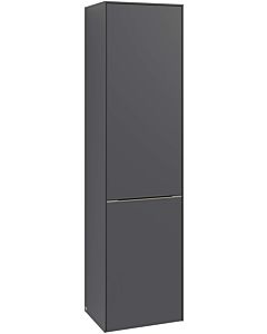 Villeroy und Boch Subway 3. 1930 cabinet C59200VL 40x171x36.2cm, hinge left / handle aluminum glossy, volcano black
