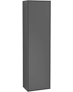 Villeroy und Boch Finion Hochschrank F49000PH 41,8x151,6x27cm, Anschlag rechts, Glossy Black Lacquer
