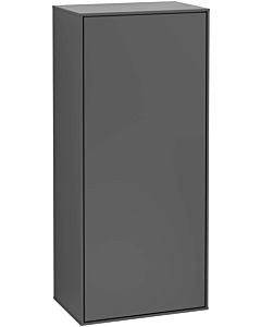 Villeroy und Boch Armoire latérale Finion G56000PH 41.8x93.6x27cm, émotion, Glossy Black Lacquer gauche, Glossy Black Lacquer
