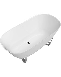 Villeroy und Boch Antheus bathtub Q155ANH7F400VRW 155 x 75 cm, free-standing, stone white
