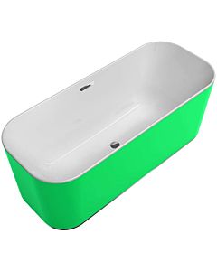 Villeroy & Boch Finion freestanding bathtub 177FIN7N1BCV201 170x70cm, water inlet, design ring, apron Color on Demand, white, chrome