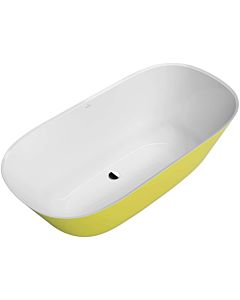 Villeroy und Boch Theano bathtub Q155ANH7F2BCV01 155x75cm, free-standing, apron Color on Demand, white