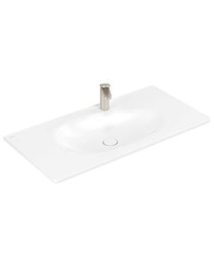 Villeroy & Boch Antao vanity washbasin 1000x500mm square 4A76ABRW 1HL. with reduced ÜL. Stone White cplus