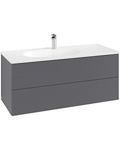 Villeroy & Boch Antao vanity unit 1188x504x493mm L06100GK with lighting with structure FK/AP: GK/-