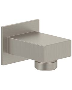 Villeroy & Boch Universal showers wall elbow TVC00045700064 square, wall mounting, brushed nickel black