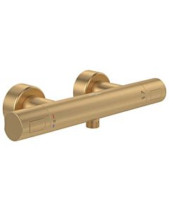 Villeroy & Boch Universal taps &amp; Fittings shower thermostat TVS00001700076 round, wall mounting, brushed gold