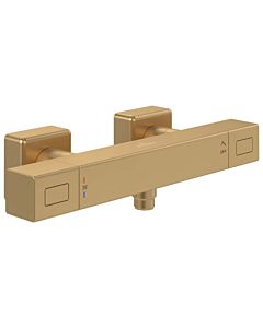 Villeroy & Boch Universal taps &amp; Fittings shower thermostat TVS00001800076 square, wall mounting, brushed gold