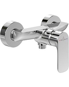 Villeroy und Boch O.novo single lever shower fitting TVS10400100061 with backflow protection, wall mounting, chrome