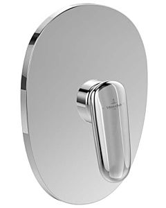 Villeroy und Boch Antao trim set TVS11100400061 Single lever fitting, wall mounting, chrome