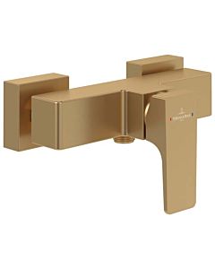 Villeroy und Boch shower faucet TVS12500100076 wall mounting, brushed gold
