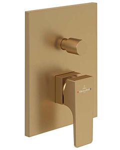 Villeroy und Boch concealed fitting TVS12500300076 Square 150x190x54mm brushed gold