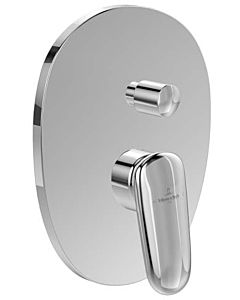 Villeroy und Boch Antao trim set TVT11100100061 concealed single lever mixer, wall mounting, chrome