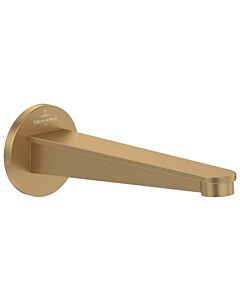 Villeroy und Boch Conum bath spout TVT12700300076 wall mounting, brushed gold