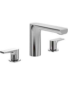 Villeroy und Boch Liberty three-hole basin mixer TVW10700700061 without pop-up waste, adjustable Strahlregler , chrome
