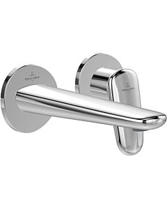 Villeroy und Boch Antao two-hole basin mixer TVW11100200061 fixed spout, without waste set, chrome