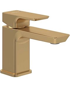 Villeroy und Boch Subway 3. 1930 single lever basin mixer TVW11200100176 without pop-up waste, brushed gold