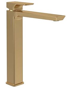 Villeroy und Boch Subway 3. 1930 single lever basin mixer TVW11200400076 raised, without pop-up waste, brushed gold