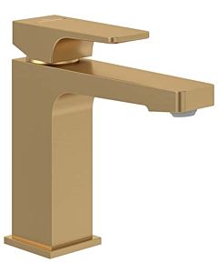 Villeroy und Boch Architectura Square Basin mixer TVW12500100076 with pop-up waste, brushed gold