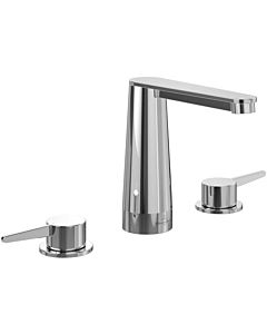 Villeroy und Boch Conum three-hole basin mixer TVW12700100161 without pop-up waste, chrome