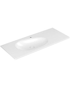 Villeroy & Boch Antao vanity washbasin 1200x500mm square 4A77LBRW BP left 1HL. with reduced ÜL. Stone White c+