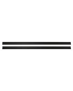 Vaillant auroTHERM Schienenset 0020059899 vertikal, 2 Stück, für Aufdach, Aluminium eloxiert, schwarz