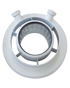Vaillant device connection piece 0020147469 Ø 80/125 mm, concentric, for exhaust pipe, PP