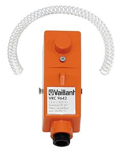 thermostat de contact Vaillant 009642 avec contact inverseur, fixation par sangle