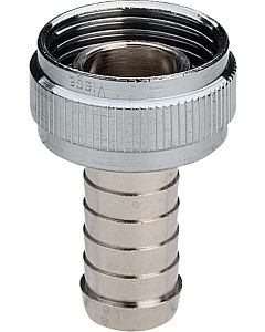 Viega hose fitting 117696 2000 /2&quot; x G 3/4, chrome-plated brass, conical sealing