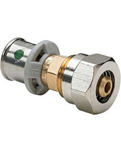 Viega Sanfix-P adapter screw connection 603731 20 x 18 x 2 mm, polygon, with SC-Contur, gunmetal