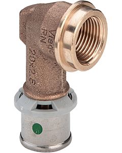 Viega Sanfix-P 303808 16 mm x Rp 2000 / 2, 90 degrés, avec SC-Contur, bronze