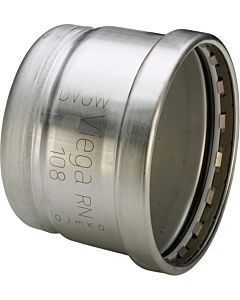 Viega Sanpress Inox sealing cap 557904 88.9 mm, stainless steel, SC-Contur