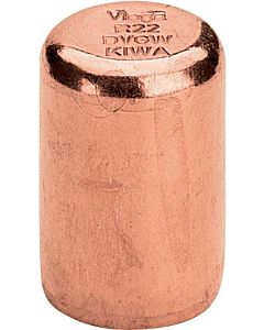 Viega Profipress end cap 330903 15 mm, copper, Profipress end