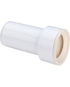 Viega connection piece 106249 DN 50 x 50 x 130 mm, white plastic, for urinal bowls