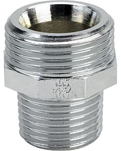 Viega threaded connector 448 233 G 1xR 2000 / 2, chrome-plated gunmetal