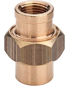 Viega pipe connection 446949 Rp 3/4, gunmetal, conical sealing