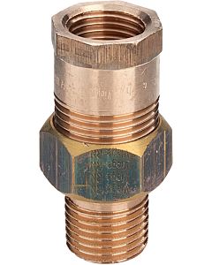 Viega à vis de tuyau 2000 / 2 x Rp 2000 / 2, bronze, joint conique
