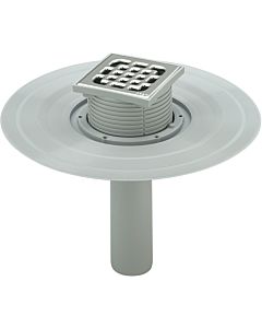 Viega / Terrace outlet Advantix 4944.2 DN 50, with vertical drain, with grate