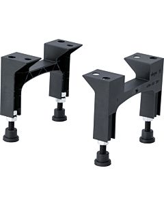 Viega Advantix adjustable foot set 737559 plastic, for Shower channels , with 2 mounting Shower channels