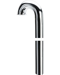 Viega pipe 130978 DN 38x680mm, 180 degrees, chrome-plated brass, with beaded edge