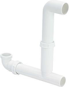 Viega drain connection 689025 DN 40, plastic white, for double sinks