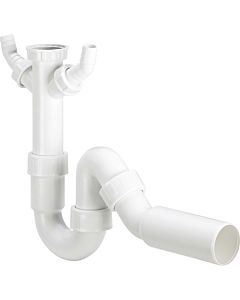 Viega 694166 G 2000 2000 / 2xDN 50, plastic white, with 45 degree drainage elbow
