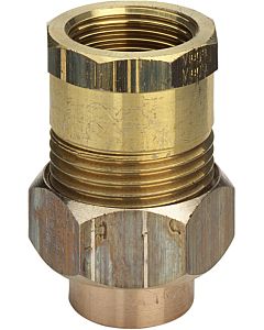 raccord de tuyau Viega 106690 18 mm x Rp 2000 /2, bronze/laiton, joint conique