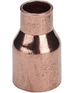 Viega copper heel nipple 15a x 12 mm, copper