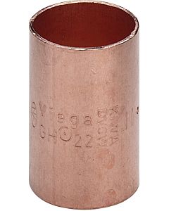 Viega copper socket 22mm 22mm, copper