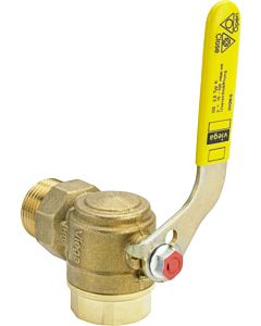 Viega gas meter ball valve 618773 R/Rp 2000 x 2.5 cbm, brass, corner, with gas flow monitor K