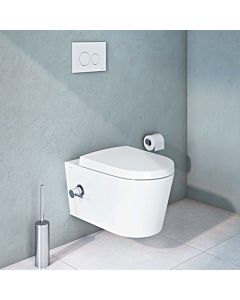 Vitra Options wall washdown WC 5173B003-7211 35.5x57.5cm, white, with bidet function, with integr. Thermostatic mixer, right