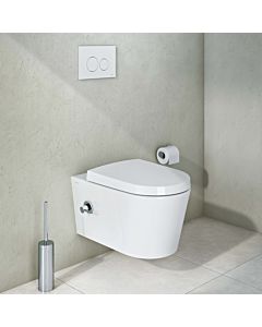 Vitra Options wall-mounted washdown WC 5176B003-1684 35.5x57.0cm, white, with bidet function, with integr. Fitting, right