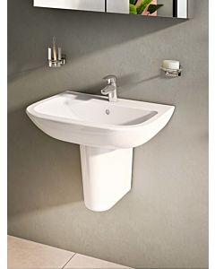 Vitra S20 lavabo 5503L003-0001 60 x 46 cm, blanc , trop-plein / trou pour robinet au milieu